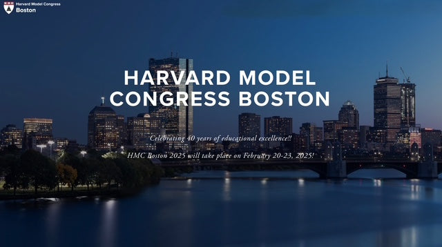 Harvard Model Congress - Boston 2025